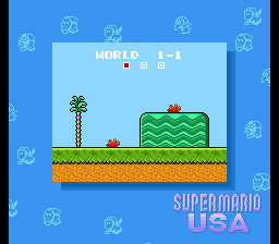 So here we are, what more can I say? Super Mario in the U.S. of A.