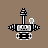 An anthropomorphic robot with a long drill on its head.
