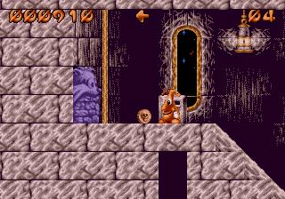 Puggsy Megadrive(EU) Junior Lighthouse2 Exit Gate.png