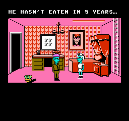 Maniac Mansion (NES) Prototype-Ed and Edna Cutscene Hasn't Eaten.png