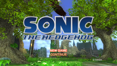 Sonic 06 Unused Title Menu.png