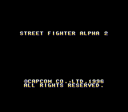 Street Fighter Alpha 2 (SNES) - The Cutting Room Floor