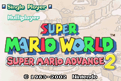 Super Mario World: Super Mario Advance 2, Game Boy Advance, Jogos