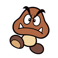 SM3DW + BF Unused Goomba Stamp.png