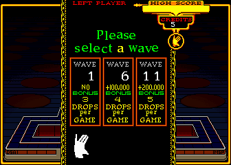 Klax (Arcade) WaveSelect final.png