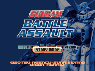 gundam battle assault ps1