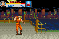 Final Fight One GBA Bay Area dog bonus 1st.png