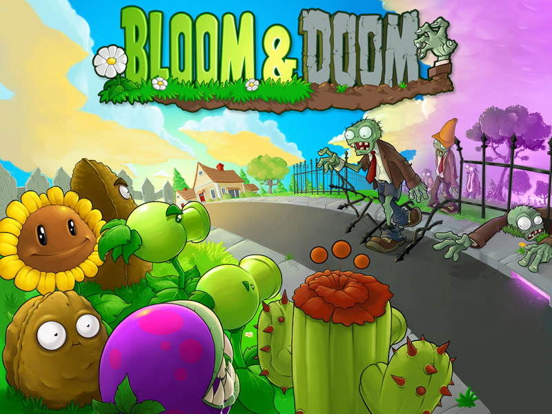 PVZ 2008 (Bloom & Doom) Title Screen.png