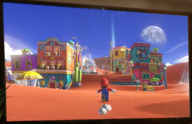 Super Mario Odyssey Co-Op Mode Demoed In New Footage