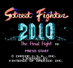 Street Fighter 2010: The Final Fight - The Cutting Room Floor