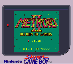 Metroid II - Return of Samus SGB Palette Title.png