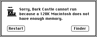 Dark Castle (Mac OS Classic, 1986) - 128K.png