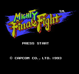 Mighty Final Fight (EUR)-title.png