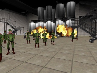Gunscape (PS4) - Gameplay - Facility (GoldenEye 007 Nintendo 64