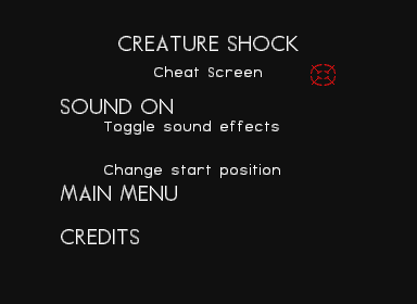 CreatureShockCDi CheatMenu.png