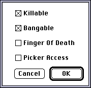 Super Wing Commander (Mac OS Classic) - Options.png