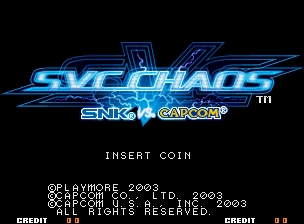 SvC Chaos: SNK vs. Capcom (Neo Geo) - The Cutting Room Floor