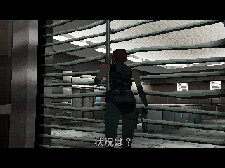 Dino Crisis (Japan)-Hall B1 Cutscene2.png