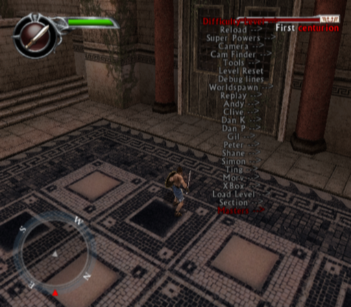 Spartan: Total Warrior (PlayStation 2) - The Cutting Room Floor