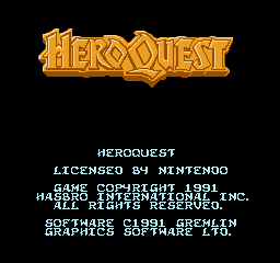 Heroquest 1991