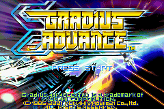 Gradius Advance (Europe) title.png