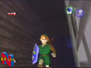 Zelda OOT - Dark Corridor of Test Town - N64 '96~'97 Shinsaku Software Intro Video.png