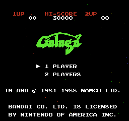 galaxian nes