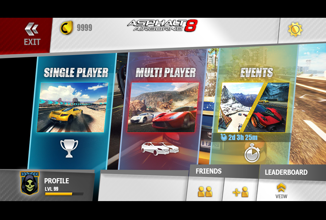 Asphalt 8: Airborne, Software