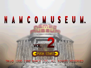 Namco Museum Vol. 2 - The Cutting Room Floor