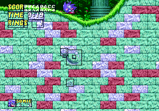 Sonic the Hedgehog 4: Episode I Sonic Chaos Sprite Mega Drive, sprite,  purple, blue png