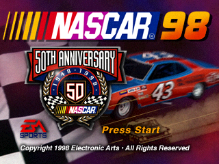 Nascar 98 Playstation The Cutting Room Floor