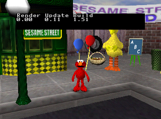 Sesame Street: Elmo's Number Journey - Playstation 1