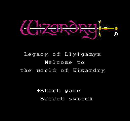 Title Screen