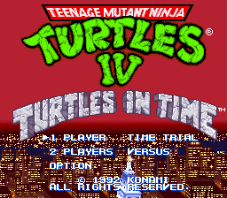 Tmnt iv clearance snes