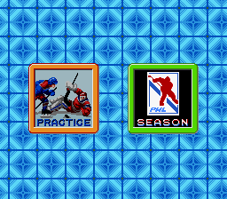 USA Ice Hockey SNES Main Menu.png