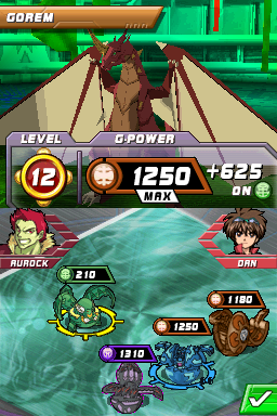 Bakugan - Battle Brawlers - Battle Trainer - Gorem (Subterra) Battle.png