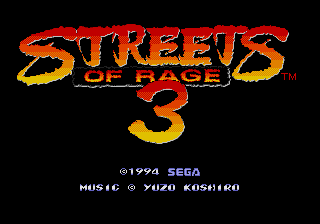 streets of rage 3 wallpaper