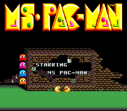 ms pac man snes