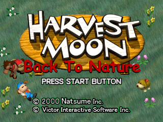 Harvest Moon Back To Nature The Cutting Room Floor