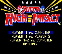 INEPT REVIEWS: SUPER HIGH IMPACT (SNES) 