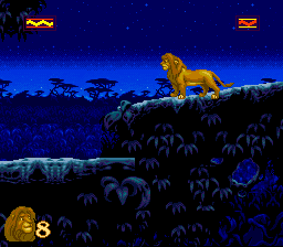 SFC★THE LION KING SNES 海外版