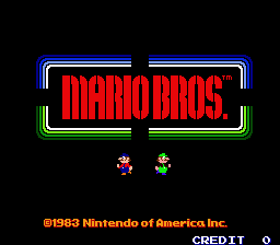 mario brothers 1983