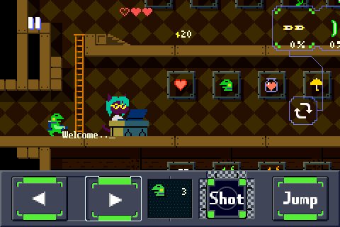 Kero Blaster is a beautiful, brutally retro platformer