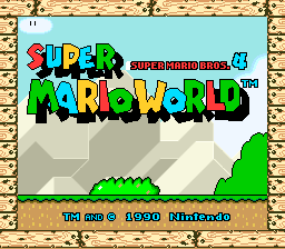 SMWTitleEarlyGigaleakSuperMarioBros4InGame.png