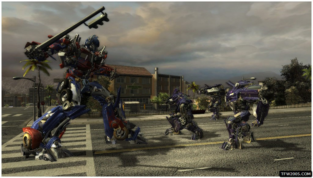 Transformers the game clearance optimus prime