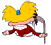 HeyArnoldIceHockey newARNOLDCrash.png