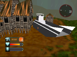 The Java landing craft model, it has no textures.