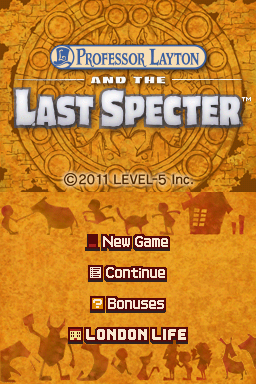 Professor Layton and the Last Specter - Nintendo DS