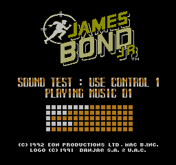 james bond nes