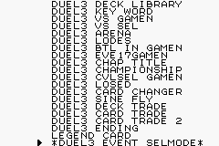 Duel Masters 3 J GBA TEST SELECT 2.png